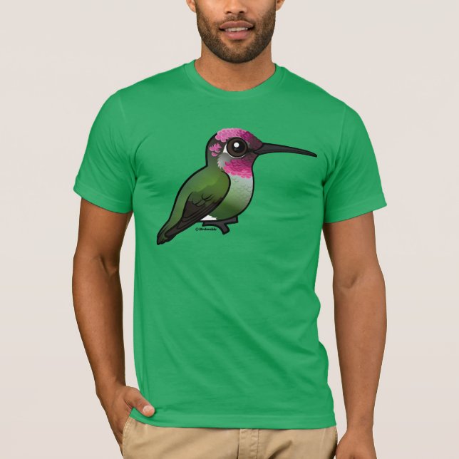 Anna's Hummingbird Tee Shirt (Framsida)