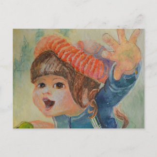 Anna's Robin 3 Vykort