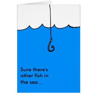 Annat fiskar i havet hälsningskort