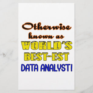 Annat känt som världens bästa dataanalytiker