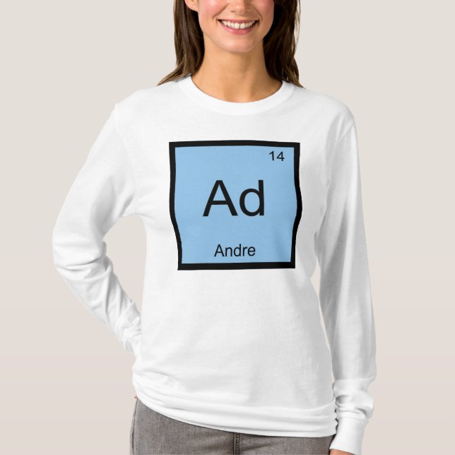 Annat namn kemi element periodiska systemet t-shirt (Framsida)