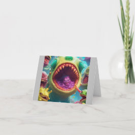 Annat Önskemål: Bizarre Alien Birthday Kort