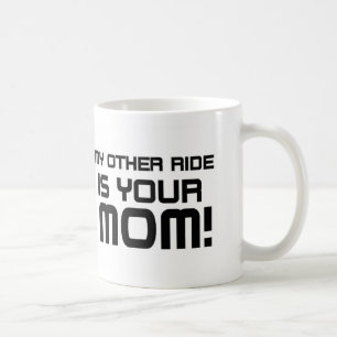Annat rider din mamma kaffemugg