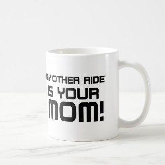 Annat rider din mamma kaffemugg
