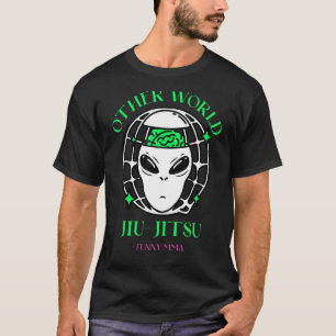 Annat World Jiu Jitsu Alien Mma Grapple Muay T Shirt