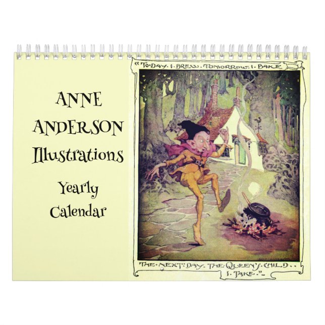 Anne Andersson Victorian Fairytale Illustrations Kalender (Omslag)
