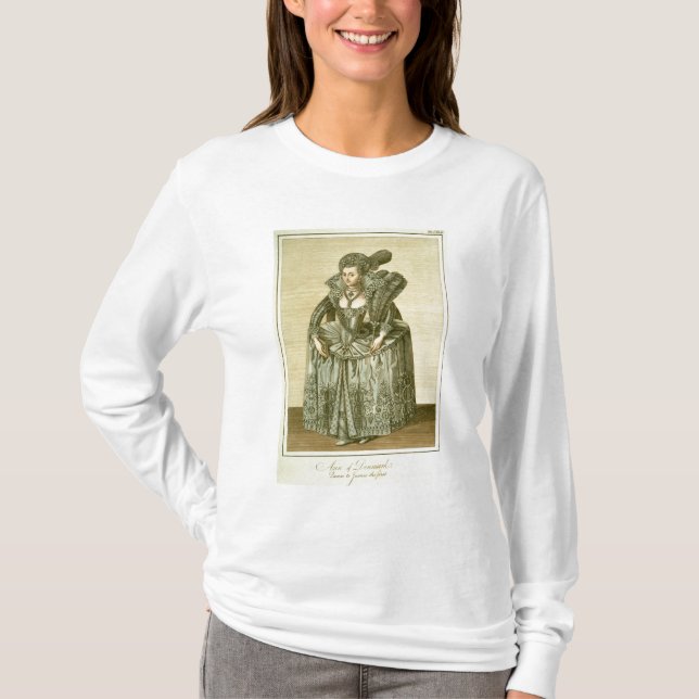 Anne av Danmark (1574-1619) fru av James mig, Tee (Framsida)