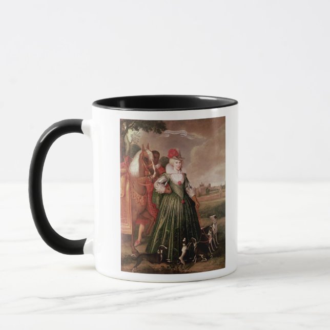 Anne av Danmark, 1617 Mugg (Vänster)