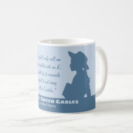 Anne av gröna gavelMontgomery citationstecken Kaffemugg