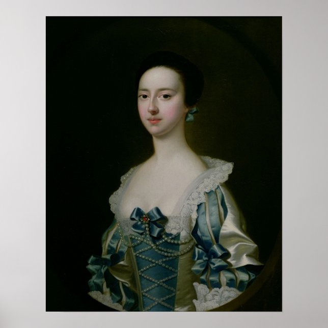 Anne Bateman, senare John Gisbourne, 1755 Poster (Framsidan)