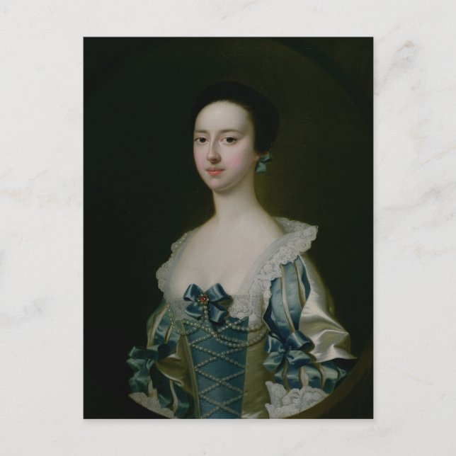 Anne Bateman, senare John Gisbourne, 1755 Vykort (Framsida)