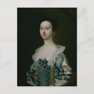 Anne Bateman, senare John Gisbourne, 1755 Vykort