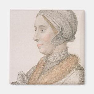 Anne Boleyn (1507-36) som inristas av Francesco Magnet