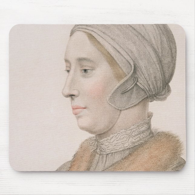 Anne Boleyn (1507-36) som inristas av Francesco Musmatta (Framsidan)