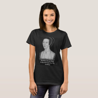 Anne Boleyn citationsteckenutslagsplats T Shirt