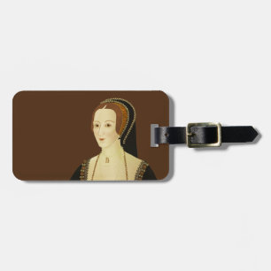 Anne Boleyn - historisk illustration Bagagebricka