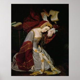 Anne Boleyn i torn, specificerar, 1835 Poster