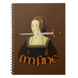 Anne Boleyn - Jag är bra Anteckningsbok