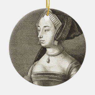 Anne Boleyn Julgransprydnad Keramik