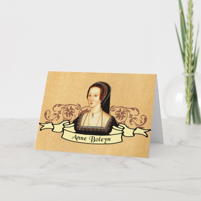 Anne Boleyn klassiker Kort (Framsida)