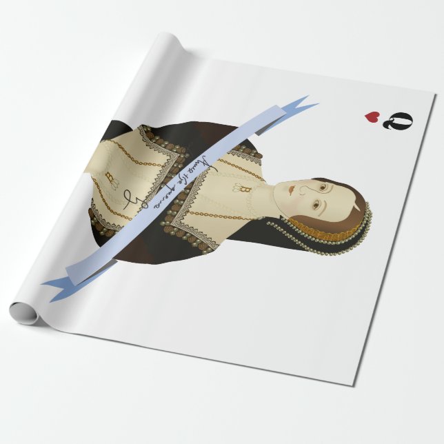 Anne Boleyn-kort Presentpapper (Utrullad)