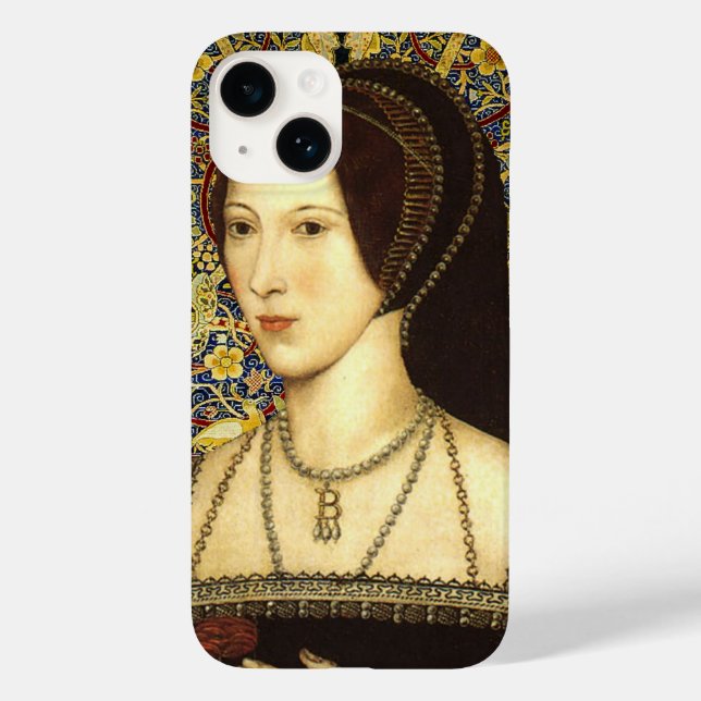 Anne Boleyn Queen of England Phone Case (Baksida)