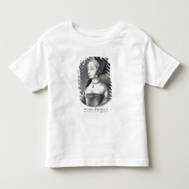 Anne Boleyn som etsas av Wenceslaus Hollar, 1649 T Shirt (Framsida)