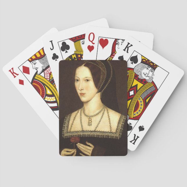 Anne Boleyn Spelkort (Baksidan)