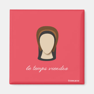 Anne Boleyn "Time Will Kom" Magnet