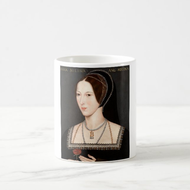 Anne Boleyn Tudor Queen Hever Castle Kaffemugg (Center)