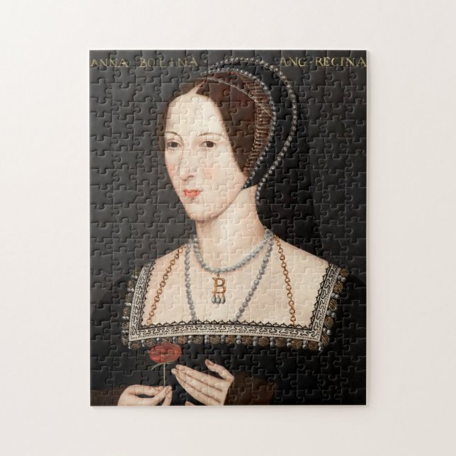 Anne Boleyn Tudor Queen Hever Castle Pussel (Vertikal)