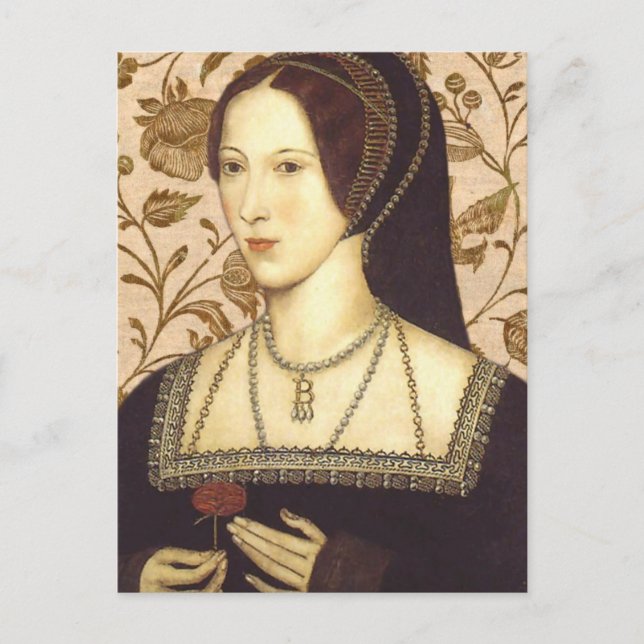 Anne Boleyn Vykort (Framsida)