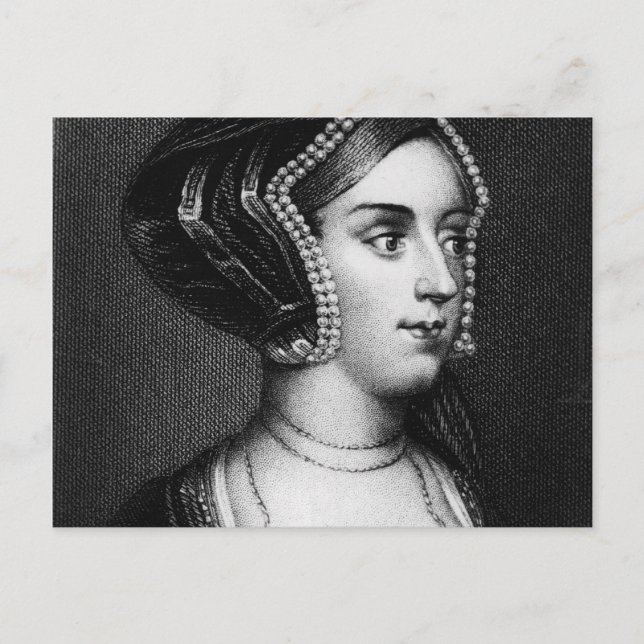 Anne Boleyn Vykort (Framsida)
