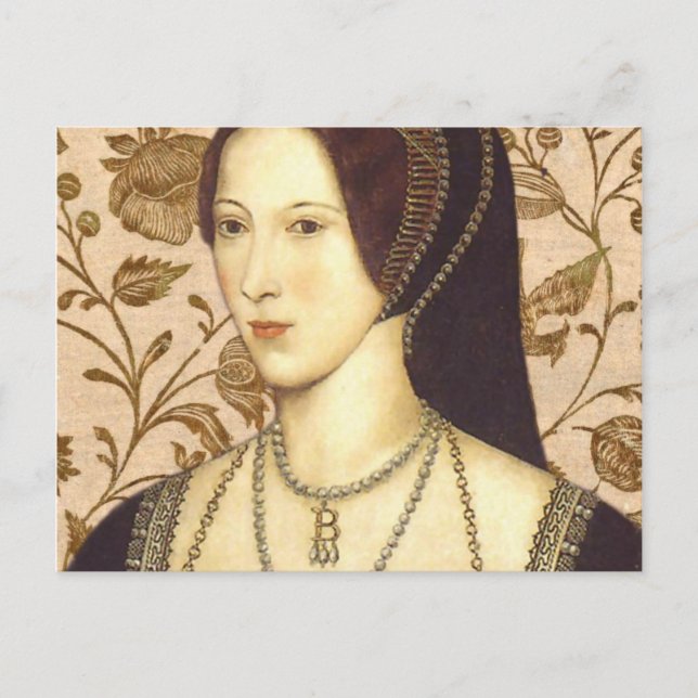 Anne Boleyn Vykort (Framsida)