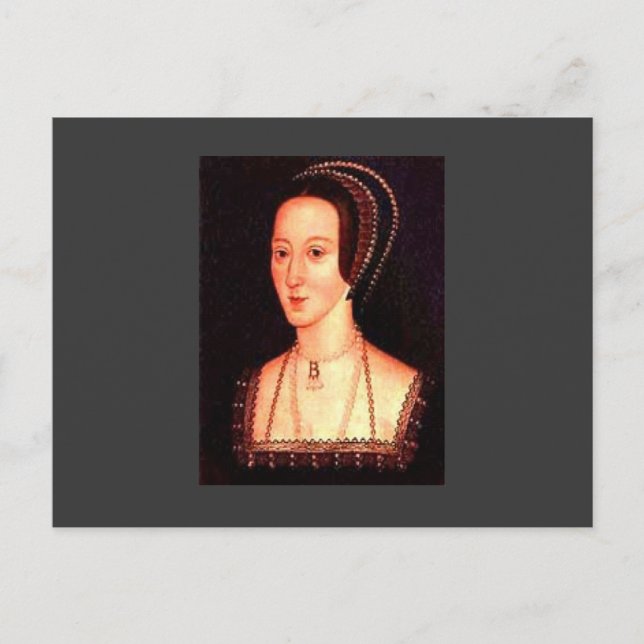 Anne Boleyn Vykort (Framsida)