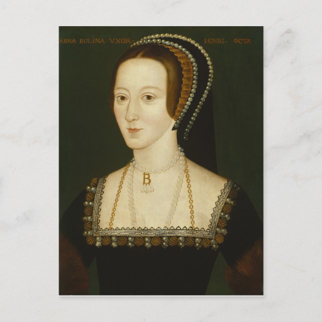 Anne Boleyn Vykort (Framsida)