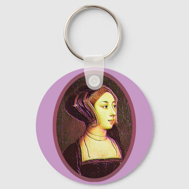 Anne Boleyn - Woman Keychain Nyckelring (Framsida)