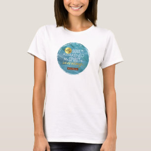 Anne Bronte Dikt Quote - Min Soul är vaknad T Shirt