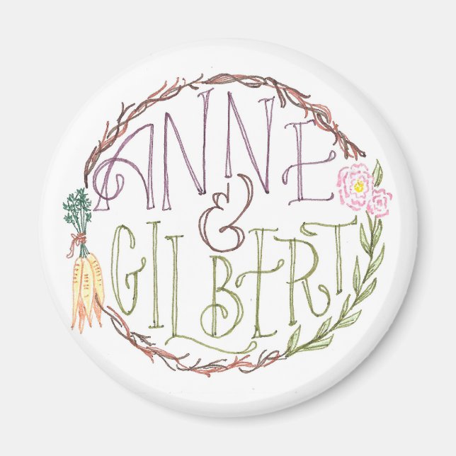 Anne & Gilbert Magnet (Framsidan)