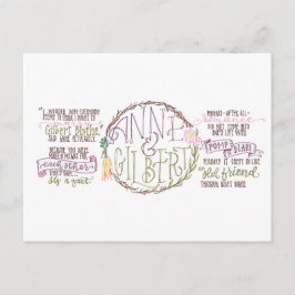 Anne & Gilbert Vykort