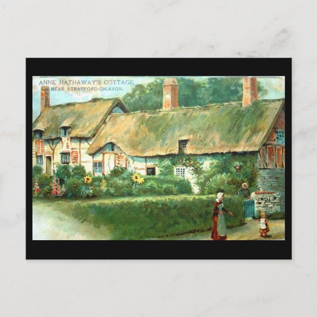 Anne Hathaway's Cottage, Shottery Vykort (Framsida)