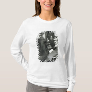 Anne Hutchinson som predikar i henne huset i Tee Shirt
