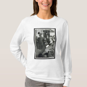 Anne Hutchinson som predikar i henne huset i Tee Shirt