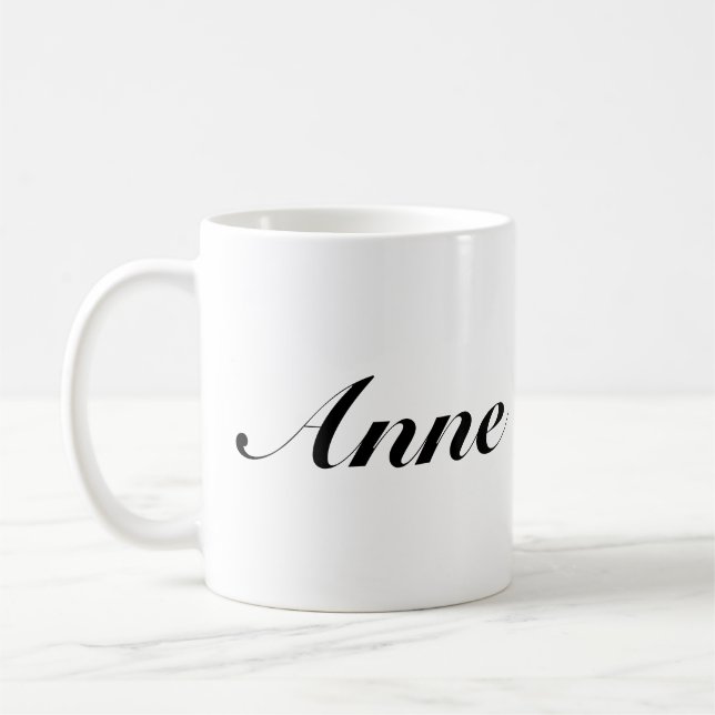 Anne Kaffemugg (Vänster)