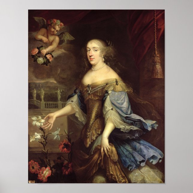 Anne-Marie d'Orleans Duchess of Montpensier Poster (Framsidan)