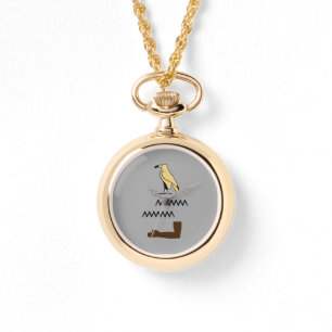 Anne Namn i Hieroglyfer-symboler för gammal Egypte Armbandsur
