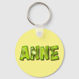 Anne Namn Kiwi Design Schlüsselanhänger Nyckelring