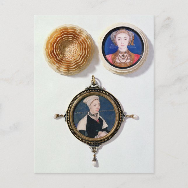 Anne of Cleves , 1539 och Jane Small Vykort (Framsida)