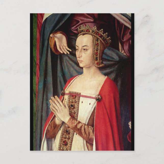 Anne of Frankrike Vykort (Framsida)