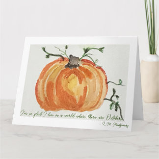 Anne of Green Gables Folded Greeting Card Kort